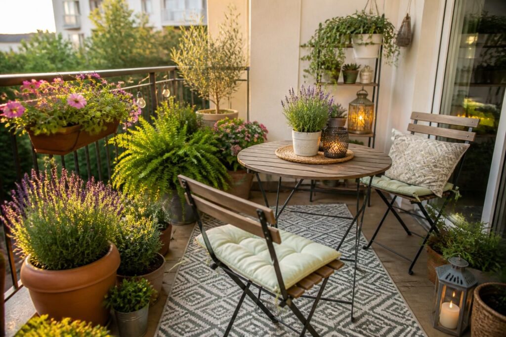 découvrez comment aménager votre balcon ou terrasse avec le mobilier adapté et les plantes idéales pour créer un espace convivial et agréable toute l'année.
