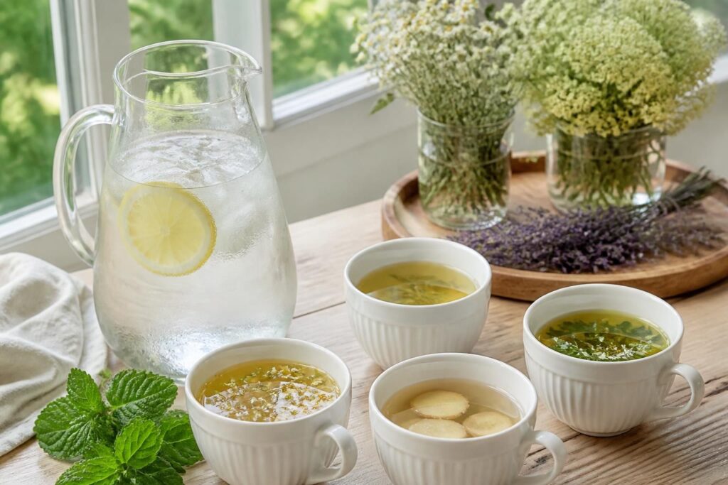 découvrez l'importance de bien s'hydrater avec de l'eau, des infusions, et apprenez ce qui compte vraiment pour une hydratation optimale au quotidien.