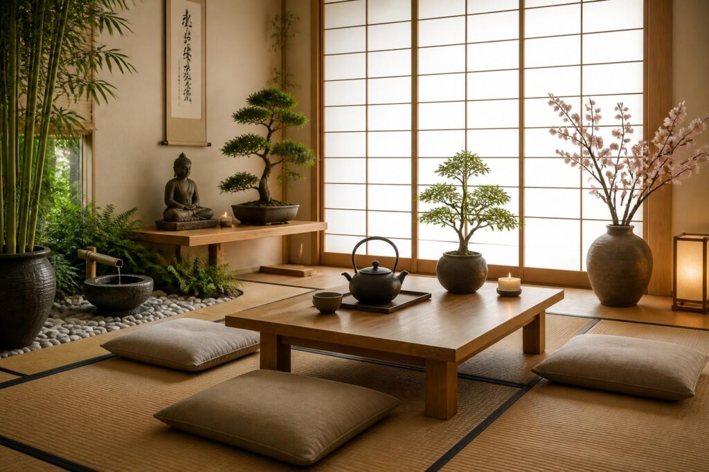 Créer une ambiance zen à la maison : déco, plantes et esprit jardin japonais