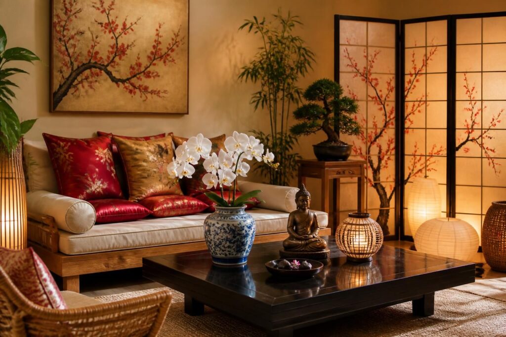 découvrez comment décorer votre maison avec des touches asiatiques en utilisant des matières naturelles, des couleurs harmonieuses et des objets typiques qui apportent sérénité et authenticité.
