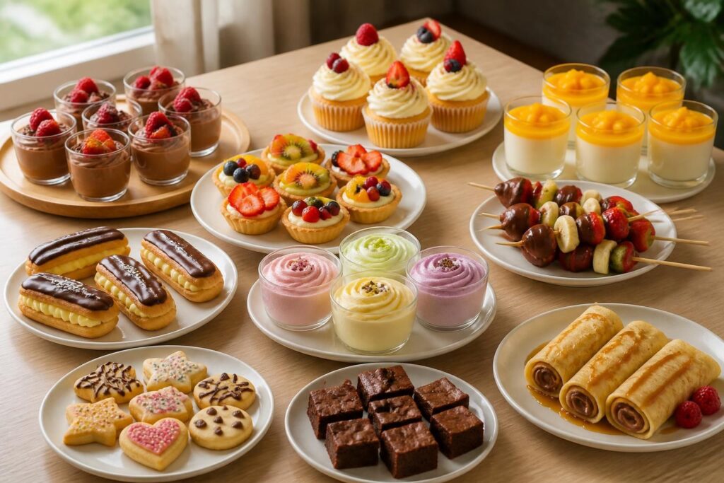 découvrez 10 recettes de desserts maison rapides pour épater vos invités sans passer des heures en cuisine. faciles et délicieuses, parfaites pour toutes les occasions !