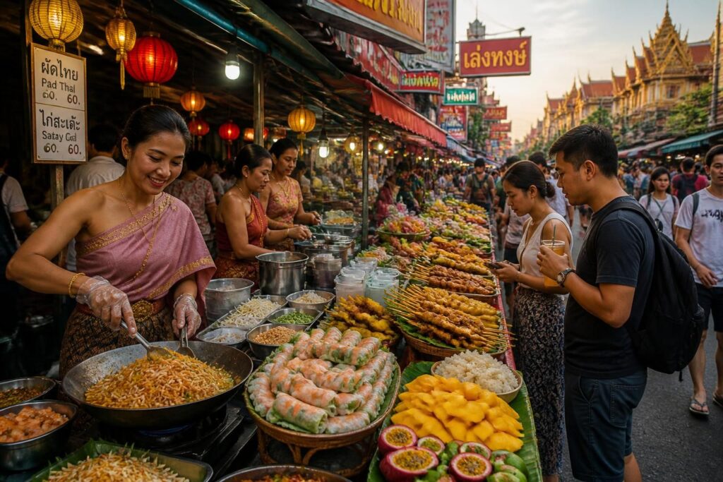 La Thaïlande gourmande : Bangkok, marchés et saveurs de rue