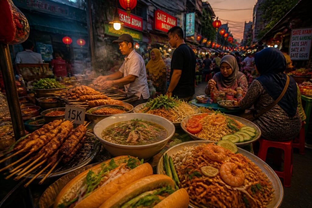 La street food d&rsquo;Asie du Sud-Est : les classiques à goûter
