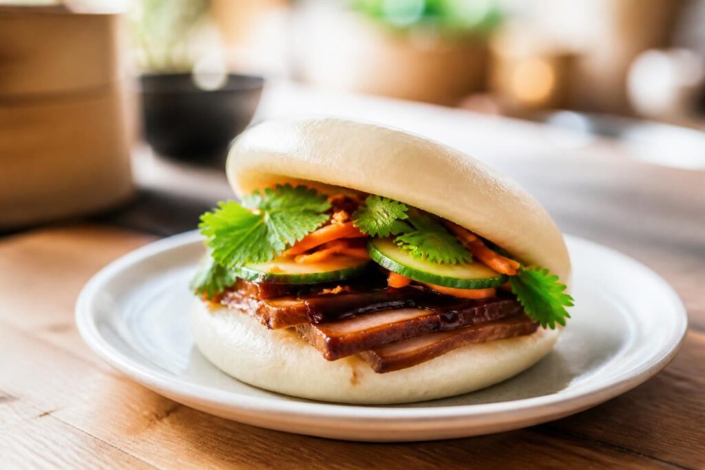 découvrez notre recette facile pour préparer un bao bun moelleux maison, avec une pâte vapeur légère et des garnitures savoureuses pour un délice authentique.