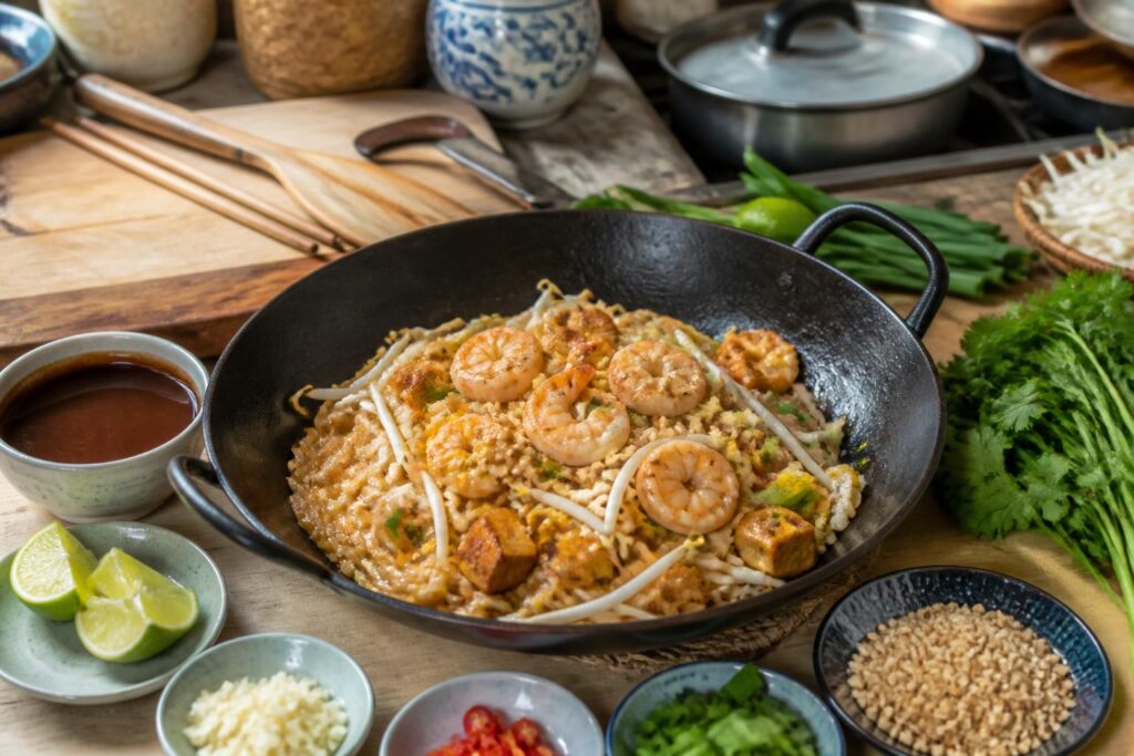 Le pad thaï maison : la recette pas à pas