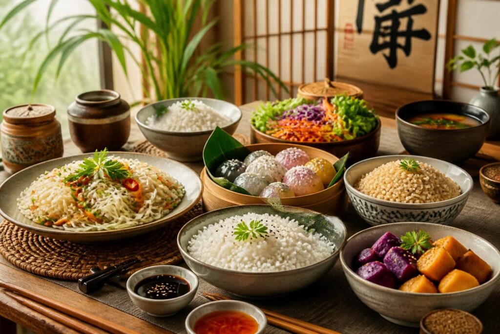 découvrez comment savourer le riz et les féculents asiatiques sans culpabilité grâce à nos conseils pour une alimentation équilibrée et gourmande.