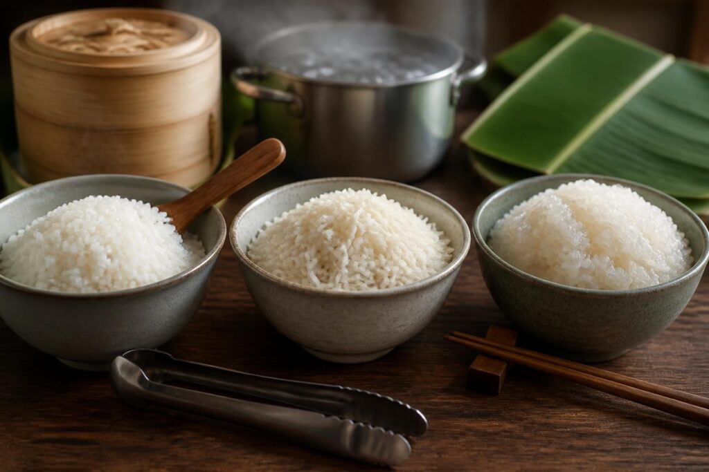Le riz parfait : jasmin, basmati, riz gluant — méthodes et cuissons