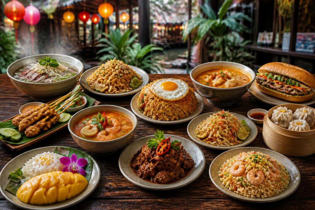 Le tour gastronomique de l&rsquo;Asie du Sud-Est : 12 spécialités à connaître