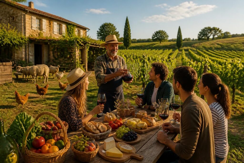 découvrez le tourisme du goût à travers des fermes authentiques, des vignobles d'exception et des visites gourmandes pour éveiller vos papilles.