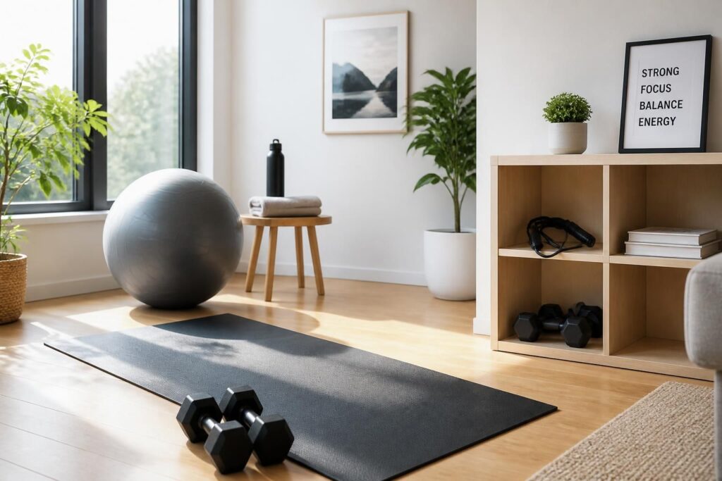 découvrez le matériel essentiel pour débuter le sport à la maison et aménagez votre espace fitness facilement pour rester en forme.