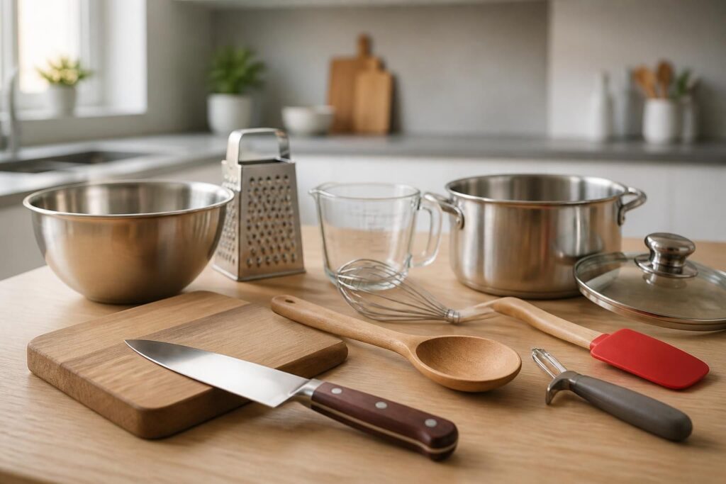 Ustensiles indispensables pour bien cuisiner : la liste
