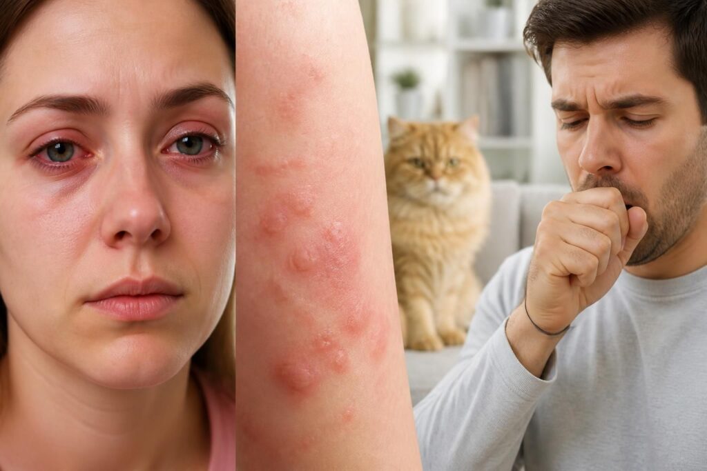 découvrez les symptômes courants de l'allergie au chat, tels que les yeux irrités, les réactions cutanées et la toux, ainsi que les traitements efficaces pour soulager ces allergies.