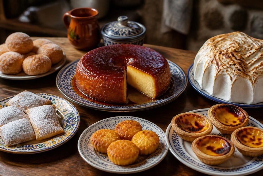 découvrez les desserts portugais typiques comme le flan, le molotov et d'autres douceurs traditionnelles qui éveilleront vos papilles avec leurs saveurs authentiques.