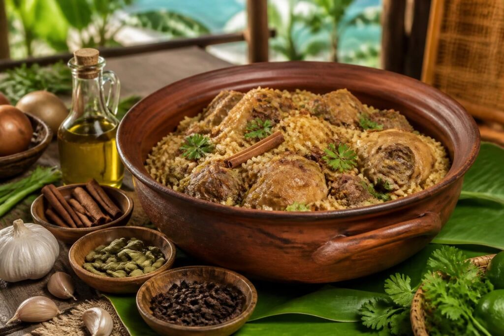 découvrez les recettes traditionnelles du pilao de mayotte, un plat savoureux à base de riz, bœuf ou poulet, et ses ingrédients authentiques pour un goût unique.