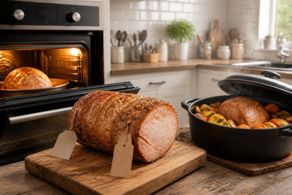 découvrez le temps de cuisson idéal pour un rôti de porc, que ce soit au four ou en cocotte, adapté selon le poids de votre pièce pour un résultat tendre et savoureux.