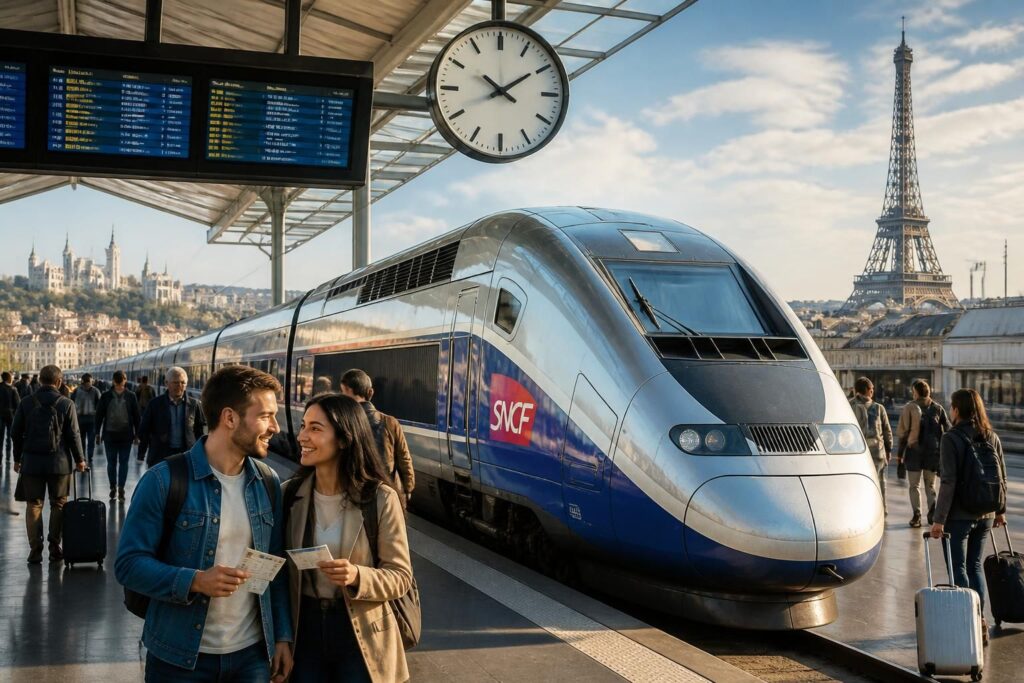 Train Lyon Paris : horaires, tarifs pas chers et durée du trajet