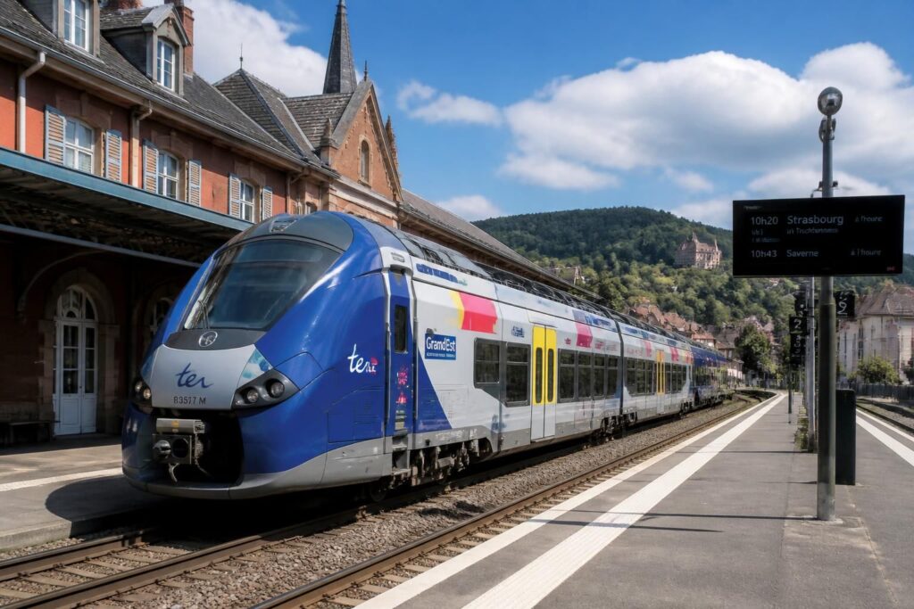 Train Strasbourg Saverne : horaires et trajets à jour