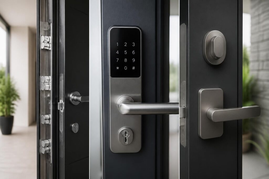 découvrez comment choisir le verrou de porte d'entrée idéal parmi les modèles 3 points, sans clé et des grandes marques pour assurer sécurité et praticité.