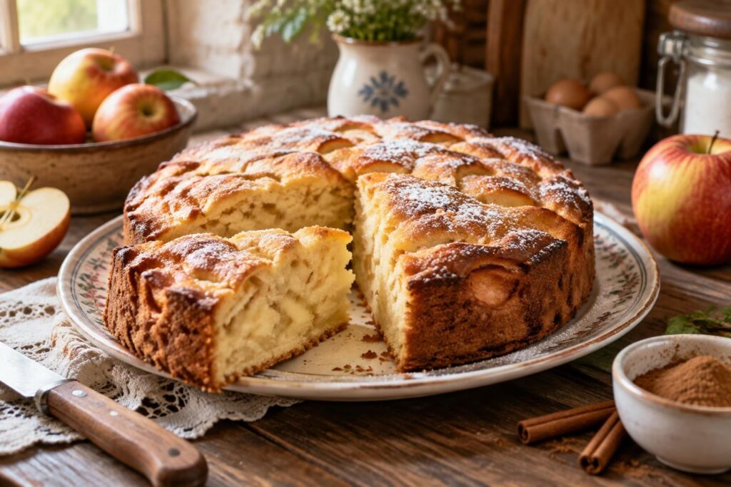 Gâteau moelleux aux pommes de ma grand-mère : recettes traditionnelles et astuces