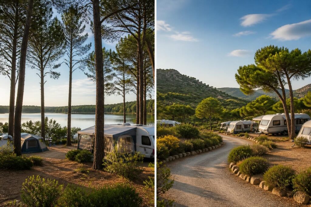 Grands Pins Camping : présentation des sites à Lacanau et Castellet