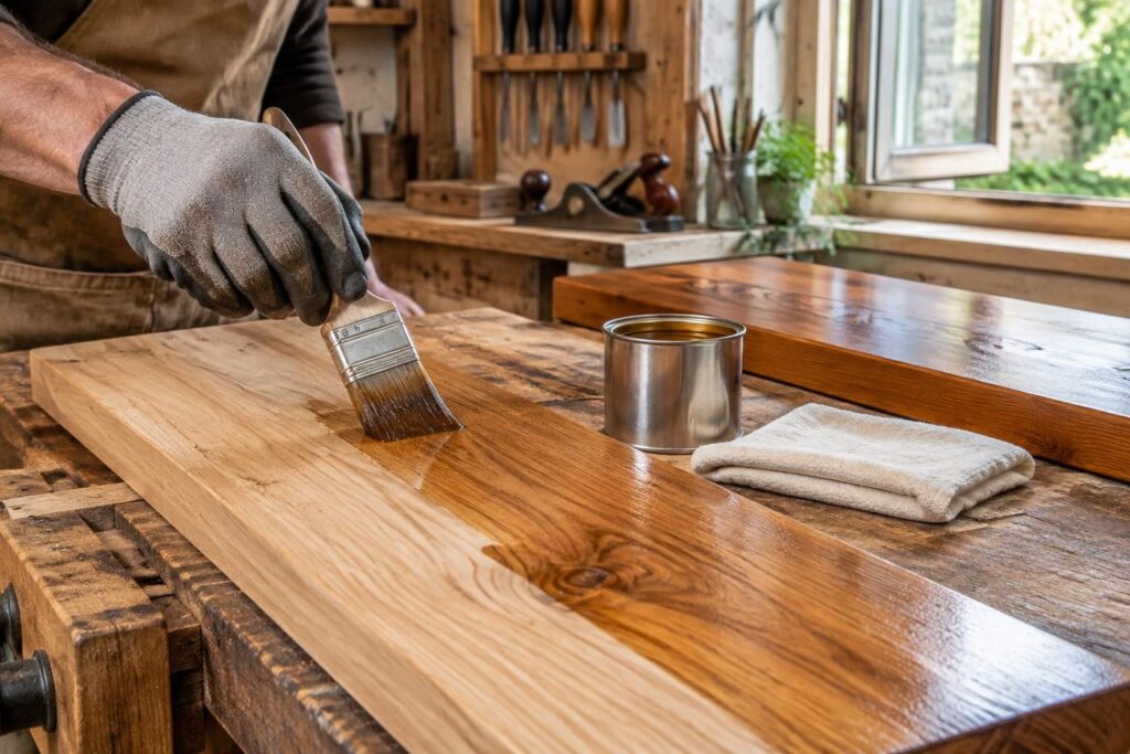 Huile de lin cuite pour bois : utilisations et conseils d’application
