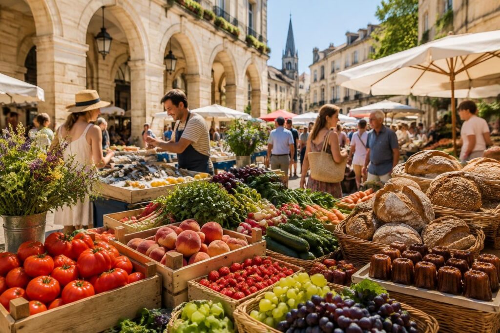 Les plus beaux marchés de Gironde pour faire le plein de saveurs